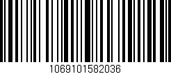 Código de barras (EAN, GTIN, SKU, ISBN): '1069101582036'