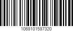 Código de barras (EAN, GTIN, SKU, ISBN): '1069101597320'