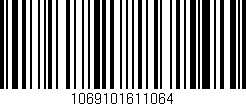 Código de barras (EAN, GTIN, SKU, ISBN): '1069101611064'