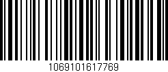 Código de barras (EAN, GTIN, SKU, ISBN): '1069101617769'