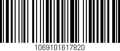 Código de barras (EAN, GTIN, SKU, ISBN): '1069101617820'