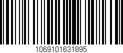 Código de barras (EAN, GTIN, SKU, ISBN): '1069101631895'