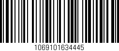 Código de barras (EAN, GTIN, SKU, ISBN): '1069101634445'