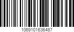 Código de barras (EAN, GTIN, SKU, ISBN): '1069101636487'