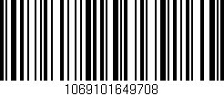 Código de barras (EAN, GTIN, SKU, ISBN): '1069101649708'