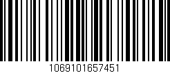 Código de barras (EAN, GTIN, SKU, ISBN): '1069101657451'
