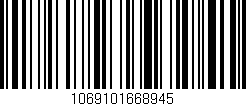 Código de barras (EAN, GTIN, SKU, ISBN): '1069101668945'