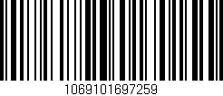 Código de barras (EAN, GTIN, SKU, ISBN): '1069101697259'