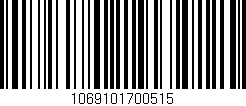 Código de barras (EAN, GTIN, SKU, ISBN): '1069101700515'