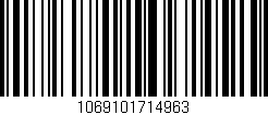 Código de barras (EAN, GTIN, SKU, ISBN): '1069101714963'