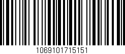 Código de barras (EAN, GTIN, SKU, ISBN): '1069101715151'