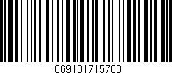 Código de barras (EAN, GTIN, SKU, ISBN): '1069101715700'