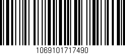 Código de barras (EAN, GTIN, SKU, ISBN): '1069101717490'