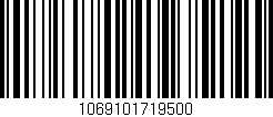 Código de barras (EAN, GTIN, SKU, ISBN): '1069101719500'