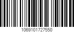 Código de barras (EAN, GTIN, SKU, ISBN): '1069101727550'