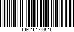 Código de barras (EAN, GTIN, SKU, ISBN): '1069101736910'