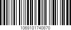 Código de barras (EAN, GTIN, SKU, ISBN): '1069101740870'