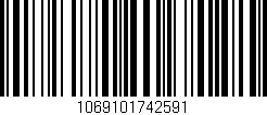 Código de barras (EAN, GTIN, SKU, ISBN): '1069101742591'