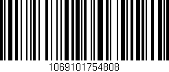 Código de barras (EAN, GTIN, SKU, ISBN): '1069101754808'