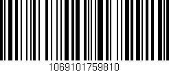 Código de barras (EAN, GTIN, SKU, ISBN): '1069101759810'