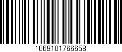Código de barras (EAN, GTIN, SKU, ISBN): '1069101766658'