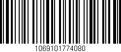 Código de barras (EAN, GTIN, SKU, ISBN): '1069101774080'