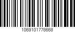 Código de barras (EAN, GTIN, SKU, ISBN): '1069101778668'