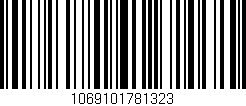 Código de barras (EAN, GTIN, SKU, ISBN): '1069101781323'