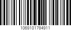 Código de barras (EAN, GTIN, SKU, ISBN): '1069101784911'