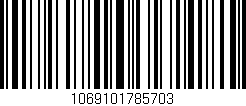 Código de barras (EAN, GTIN, SKU, ISBN): '1069101785703'