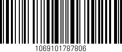 Código de barras (EAN, GTIN, SKU, ISBN): '1069101787806'