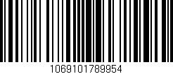 Código de barras (EAN, GTIN, SKU, ISBN): '1069101789954'