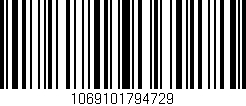 Código de barras (EAN, GTIN, SKU, ISBN): '1069101794729'