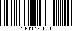Código de barras (EAN, GTIN, SKU, ISBN): '1069101798970'