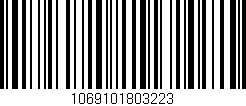 Código de barras (EAN, GTIN, SKU, ISBN): '1069101803223'