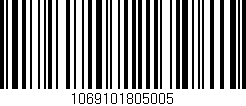 Código de barras (EAN, GTIN, SKU, ISBN): '1069101805005'