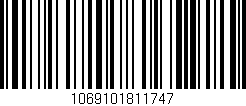 Código de barras (EAN, GTIN, SKU, ISBN): '1069101811747'