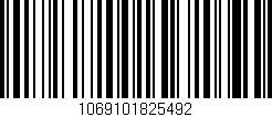 Código de barras (EAN, GTIN, SKU, ISBN): '1069101825492'