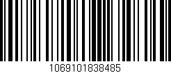 Código de barras (EAN, GTIN, SKU, ISBN): '1069101838485'