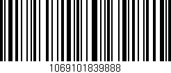 Código de barras (EAN, GTIN, SKU, ISBN): '1069101839888'