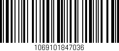 Código de barras (EAN, GTIN, SKU, ISBN): '1069101847036'
