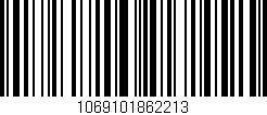 Código de barras (EAN, GTIN, SKU, ISBN): '1069101862213'