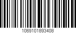 Código de barras (EAN, GTIN, SKU, ISBN): '1069101893408'