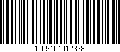 Código de barras (EAN, GTIN, SKU, ISBN): '1069101912338'