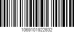 Código de barras (EAN, GTIN, SKU, ISBN): '1069101922832'