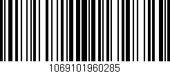 Código de barras (EAN, GTIN, SKU, ISBN): '1069101960285'