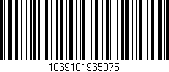 Código de barras (EAN, GTIN, SKU, ISBN): '1069101965075'