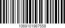 Código de barras (EAN, GTIN, SKU, ISBN): '1069101987558'