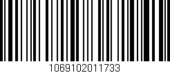 Código de barras (EAN, GTIN, SKU, ISBN): '1069102011733'