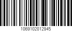 Código de barras (EAN, GTIN, SKU, ISBN): '1069102012945'